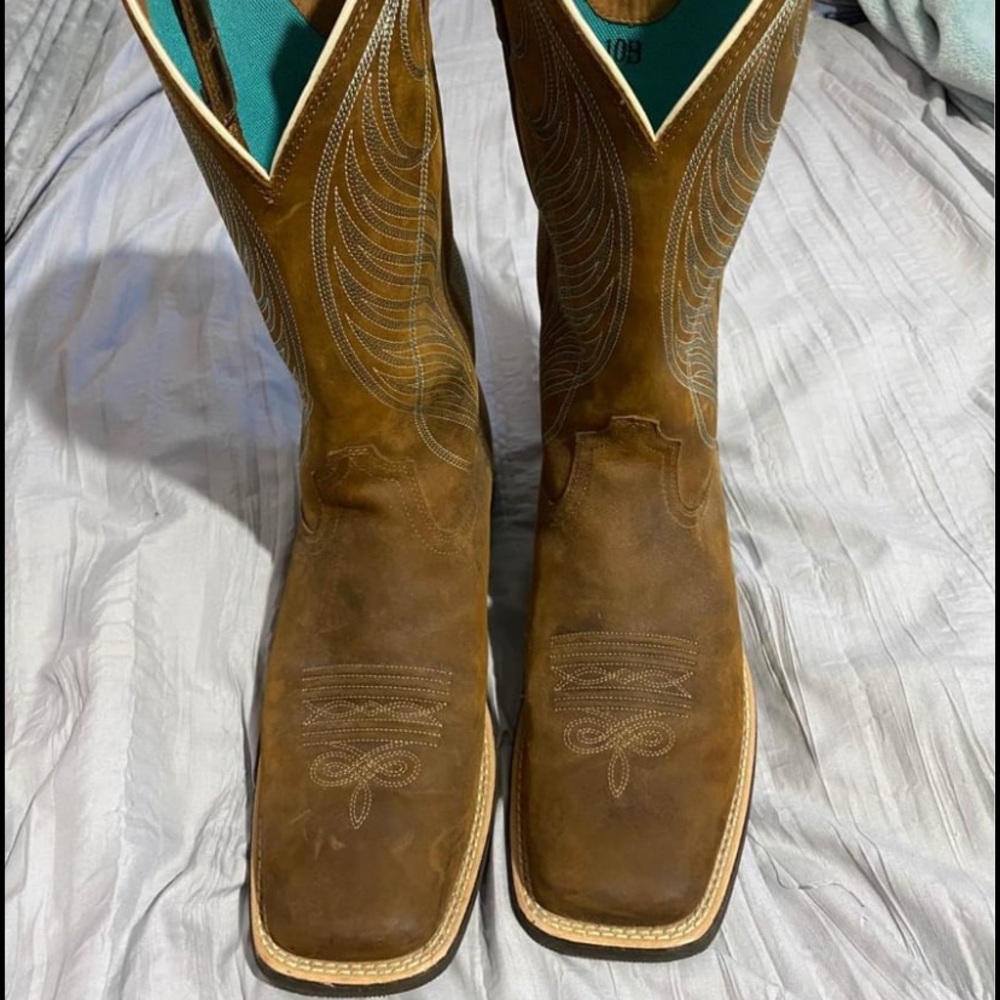 Ariat square toe boots